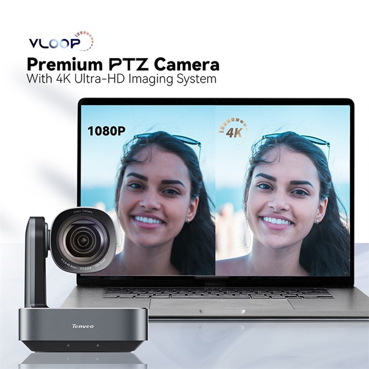 12x 4K PTZ Conference camera for business meeting